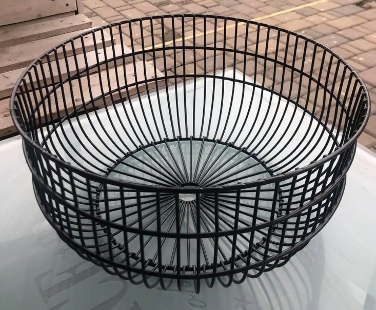 Custom metal basket manufacturing process
